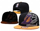 Lakers Team Logo Black Yellow Adjustable Hat GS,baseball caps,new era cap wholesale,wholesale hats